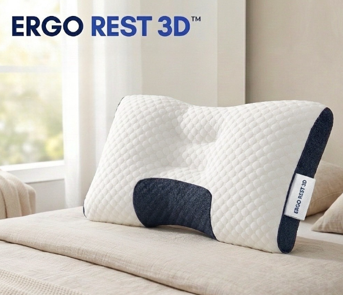 ErgoRest 3D™ | Almohada Ortopédica Cervical