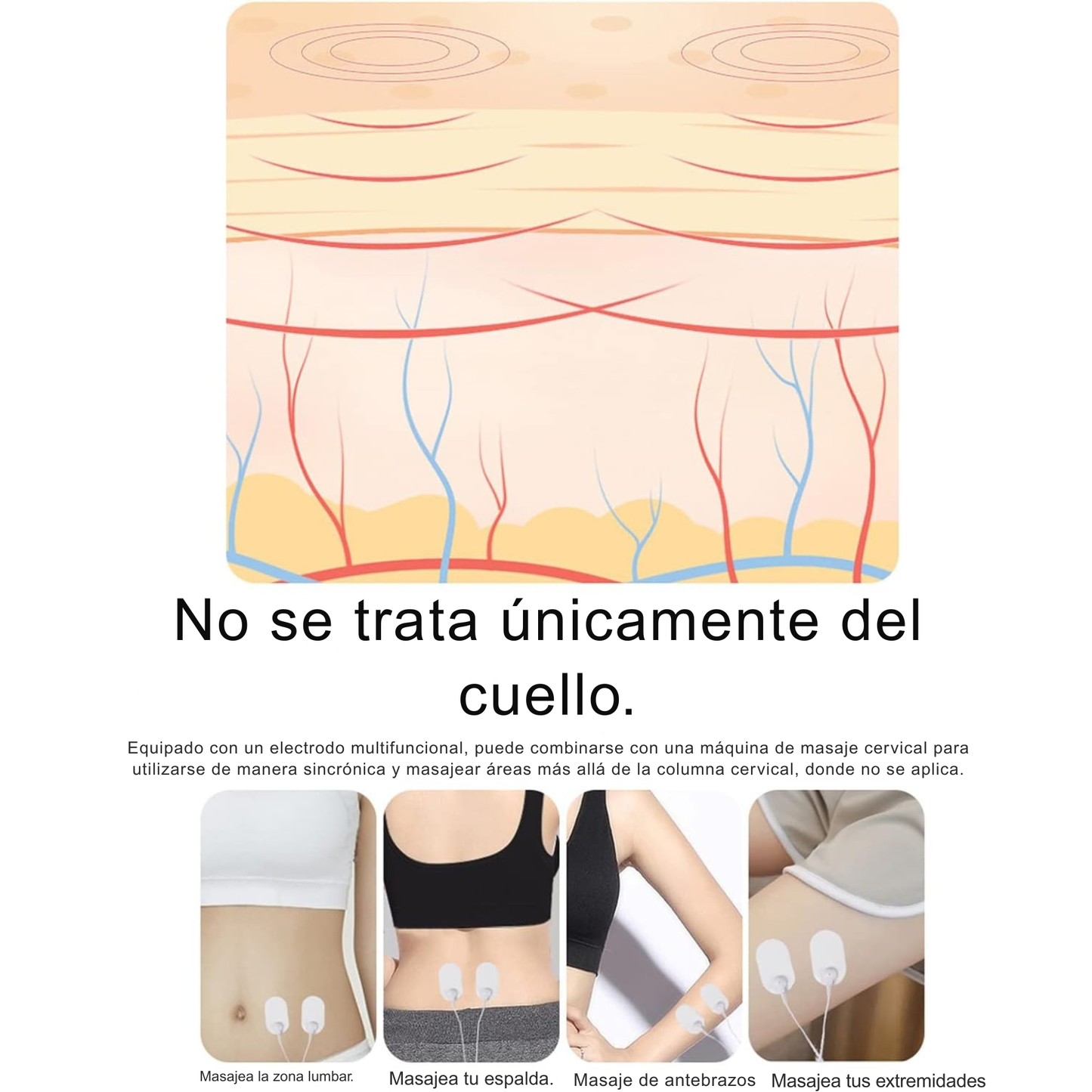 Masajeador Cervical 6D  Pro + Mini EMS (Regalo)